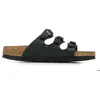 Image de Sandales - Birkenstock Florida Bf Femme Noir - Cuir