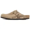 Image de Sabots - BIRKENSTOCK - Boston - Tobacco brown - Marron - Adulte - Homme