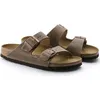 Image de Sandales Birkenstock Arizona en cuir marron pour homme - Pointure 43
