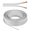 Image de Câble audio Haut-Parleur OFC 2x1.5mm² blanc 10m - Bobine