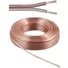 Image de Bobine câble audio Haut-Parleur 2x1.5mm² - GOOBAY - Transparent - Cuivre pur OFC