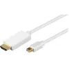 Image de Câble Mini DisplayPort - HDMI 2m Blanc GOOBAY