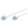Image de Goobay Câble RJ45 Slim Cat 6a U/FTP - 15 m - Blanc