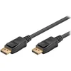 Image de Goobay Câble verrouillable DisplayPort 2.1 - 80 Gbit/s - 10K (3 m)