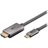 Image de Goobay Câble Textile USB-C / HDMI (M/M) - 1 m