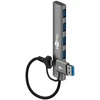 Image de Goobay Hub Slim USB-C/A vers 4 ports USB-A 3.0