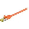 Image de Cordon RJ45 Catégorie 7 - ICY DOCK - 5 m - S/FTP - Double blindage - Orange
