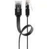 Image de Câble Ethernet CAT6 GOOBAY - 3m - U/UTP plat - Noir