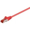 Image de Câble réseau CAT 6 Wentronic 95477 - 1m - Rouge - SFTP PiMF