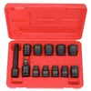 Image de KS Tools Jeu de douilles à chocs hexagonales 12 pcs 1/2 515.0112
