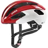 Image de Casque vélo route UVEX Rise CC - Rouge-Blanc Mat - 52/56 cm - Homme