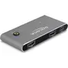 Image de DeLock Commutateur KVM USB-C vers HDMI avec 3 ports USB-A 2.0 - 2 ordinateurs (8K@60Hz)