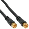 Image de Câble satellite - INLINE - 10m - Blindé >85dB - Connecteurs dorés - Cuivre massif