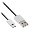 Image de Câble USB - InLine - USB-C (M) vers USB (M) - 1.5 A - 5 m - Noir