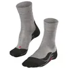 Image de Chaussettes randonnée - FALKE - TK5 - laine mérinos - rembourrage léger - gris clair