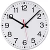 Image de Horloge murale - EUROTIME - EUROTIME 55000 - Radio-pilotée - Blanc - Ø 30 cm