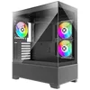 Image de Boîtier PC Gaming - Xilence - X218.ARGB - 3 Ventilateurs ARGB PWM - Midi Tower - Verre Trempé