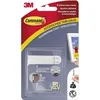 Image de 3M COMMAND Languettes de fixation - Petit modèle - Blanc