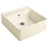 Image de Evier timbre office VILLEROY ET BOCH Tradition Creme CeramicPlus avec vidage manuel