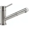 Image de Mitigeur de cuisine Villeroy & Boch Como Shower avec douchette extractible en acier inox
