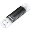 Image de Clé USB Laeta Twin USB 3.0 128 GB 40 MB/s noire emballage fin