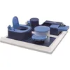 Image de Jeu pour Chien - TRIXIE - Poker Box 2 - 31x31 cm - 5 modules - Plastique anti-dérapant