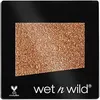 Image de wet n wild - COLOR ICON EYESHADOW GLITTER SINGLE - Ombre à paupières - Texture soyeuse - Teinte brass - Cruelty Free - Produit