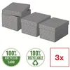 Image de Boîtes de rangement Home - Esselte - Format S - Gris - Lot de 3