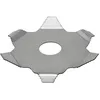 Image de Accessoire débroussailleuse à dos - Universel - Six dents - Alésage 20 mm - Longueur 115 mm - Anti-bourrage