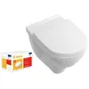 Image de WC suspendu O.novo - VILLEROY & BOCH - CombiPack - Sortie horizontale - Système déconomie deau