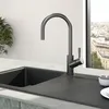 Image de Robinet douchette Villeroy & Boch UMBRELLA FLEX inox anthracite mat Anthracite