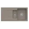 Image de Evier 1 bac 1/2 VILLEROY ET BOCH Siluet 60 R Timber CeramicPlus avec vidage manuel