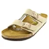 Image de Sandales - Birkenstock - Arizona - Cuir - Beige - Femme