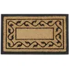 Image de Paillasson - Relaxdays - 75x45 cm - Fibres de coco - Antidérapant - Motif décoratif
