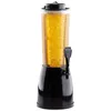 Image de Relaxdays Tireuse à bière pompe à bière girafe à bière en plastique 25 litres robinet HxlxP 50 x 23 x 18 cm noir