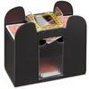 Image de Mélangeur automatique pour 6 jeux de cartes - RELAXDAYS - format poker ou bridge