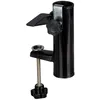 Image de Relaxdays Porte parapluie pour les rambardes de balcon carrées Taille de tube 19-38 mm acier support 155 cm noir