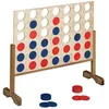 Image de Relaxdays Puissance 4 jeu classique XXL petits et grands H x L x P : 72 x 825 x 26 cm pour l’extérieur nature