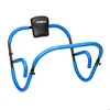 Image de Relaxdays Appareil abdominaux pour s’entraîner chez soi de manière efficace H x L x P : 66 x 71 x 71 cm bleu et noir