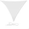 Image de Voile dombrage - toile solaire Relaxdays - 10026362984 - Voile dombrage Triangle Blanc