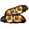Image de Phares design - BMW - E46 - cristal/noir - 1998-2001 - Set complet