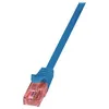 Image de Câble de raccordement LOGILINK CAT 6A S/FTP 50 M Bleu