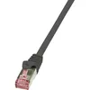 Image de Câble réseau LogiLink CAT. 6 S-FTP 2 m noir - CQ2053S - 2.00 m - noir - [1x RJ45 mâle - 1x RJ45 mâle]