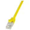 Image de Câble réseau Cat6 U/UTP AWG24 1m - LOGILINK - Jaune - Paire torsadée non blindée