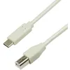 Image de Câble de Connexion USB 2.0 - Logilink - CU0160 - Type C vers Type B - 1 m - Gris