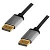 Image de LogiLink Câble DisplayPort 1 m (DisplayPort 1.2) Noir/Gris - 216 Gbit/s 3840×2400