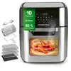Image de Friteuse à air chaud - GOURMETmaxx - Four XXL - 12 l - 1800 W - Écran tactile tournebroche
