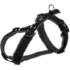 Image de Harnais trekking TRIXIE Premium - S M: 44 53 cm - 20mm - Noir et gris graphite