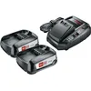 Image de Kit de démarrage Bosch 18V (2 batteries 25Ah + chargeur AL 1830CV) - Outil dalimentation de batterie