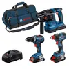 Image de COMBO KIT 3 OUTILS 18V: GSR 18V-55 +GDX 18V-200 + GBH 18V-22 +ProCORE18V 3x40Ah
